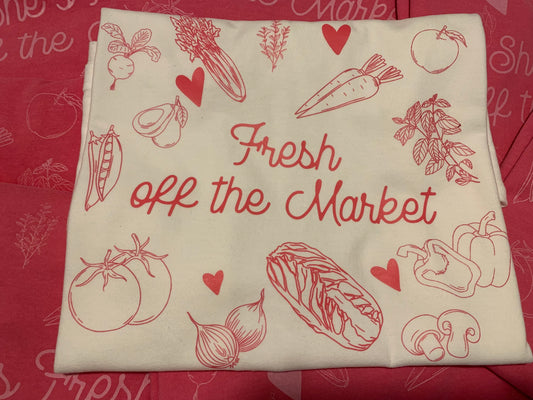 Fresh Off the Market Bachelorette Tees Crunchberry