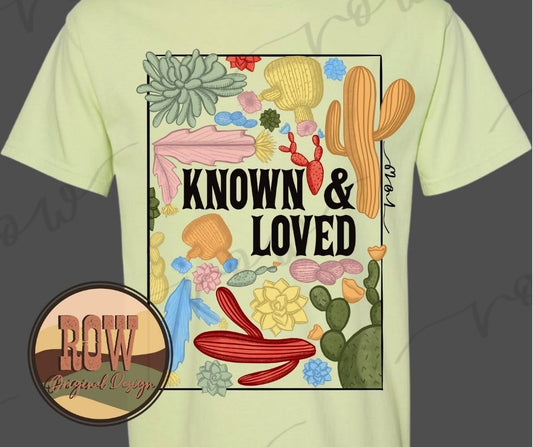 Known & Loved Cactus Tee