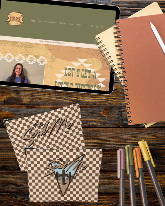 Send Me, Isaiah 6:8 Zipper Pouches