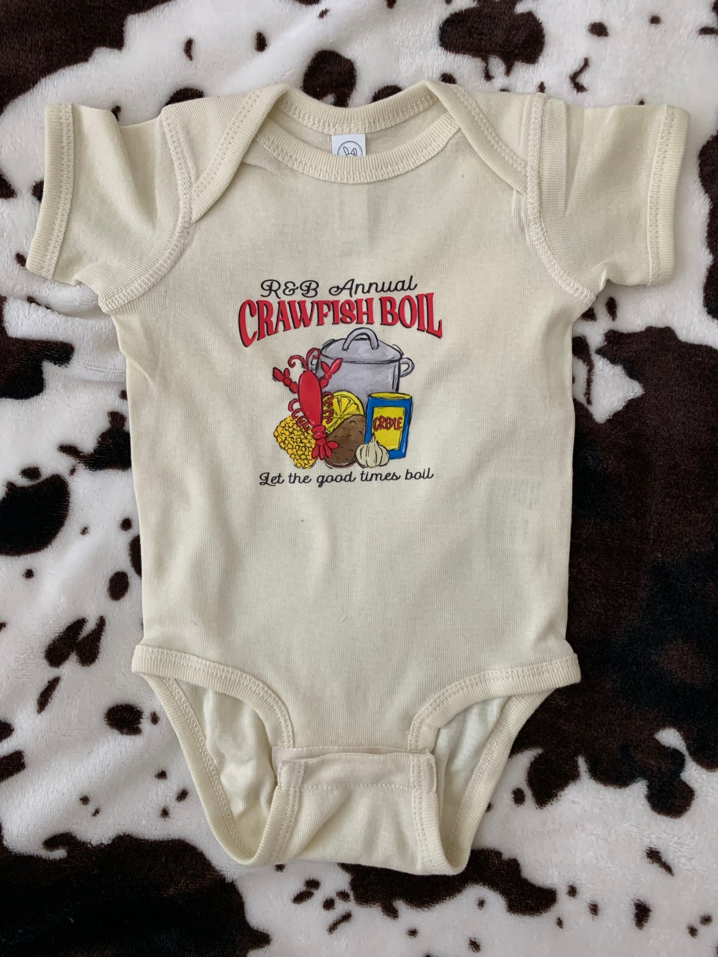 R&B Crawfish Boil Onesie