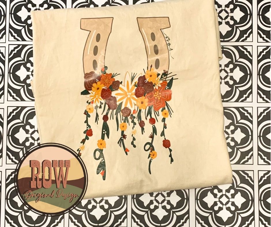 Fall Horseshoe Tee