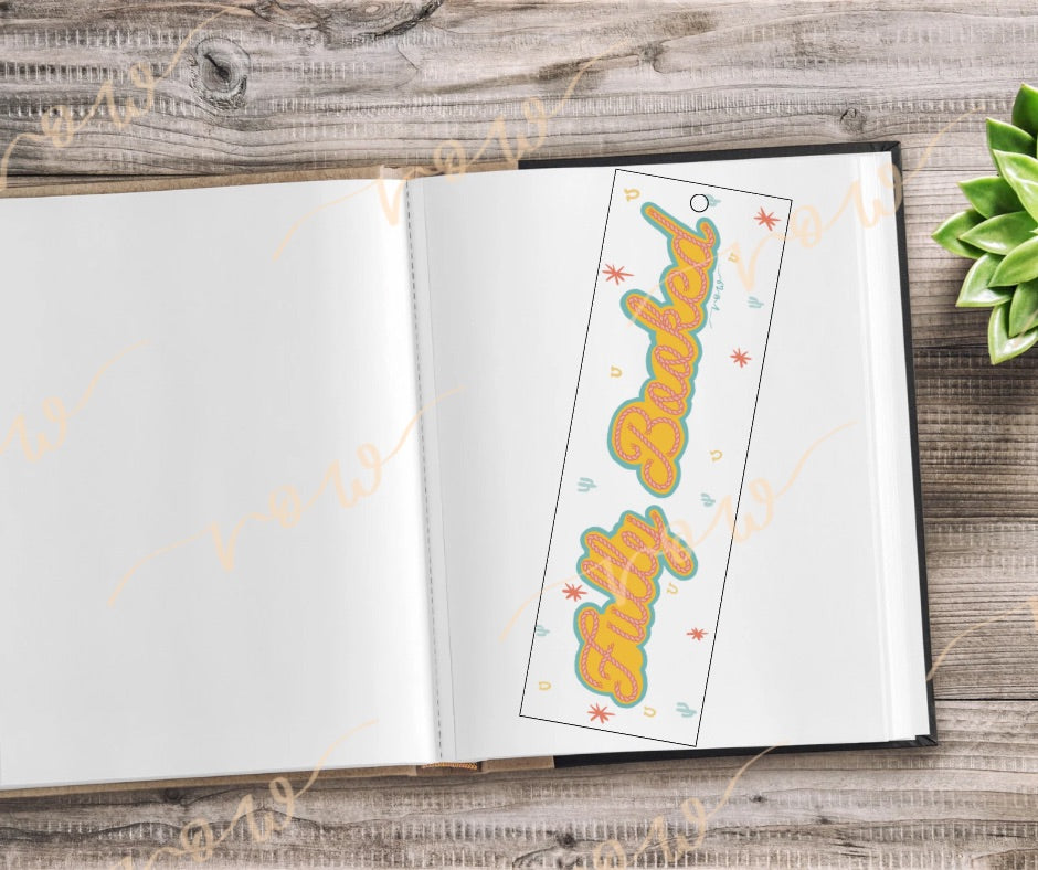 Western & Faith Acrylic Bookmarks