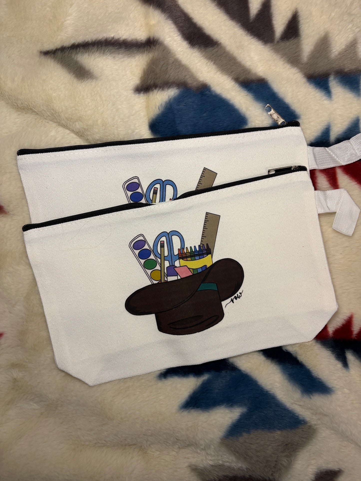 Western Art Supplies Pencil Zipper Bag