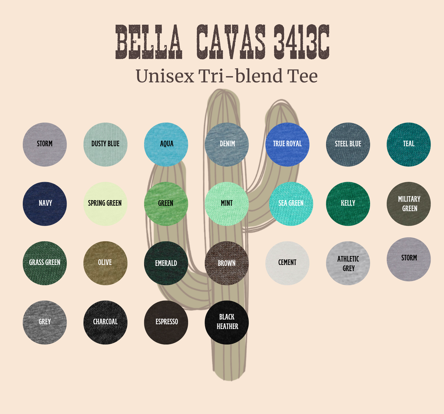 Custom Bella Canvas Unisex Tri-Blend Tee
