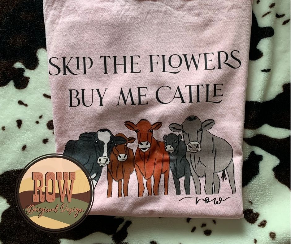 Skip the Flowers Tee
