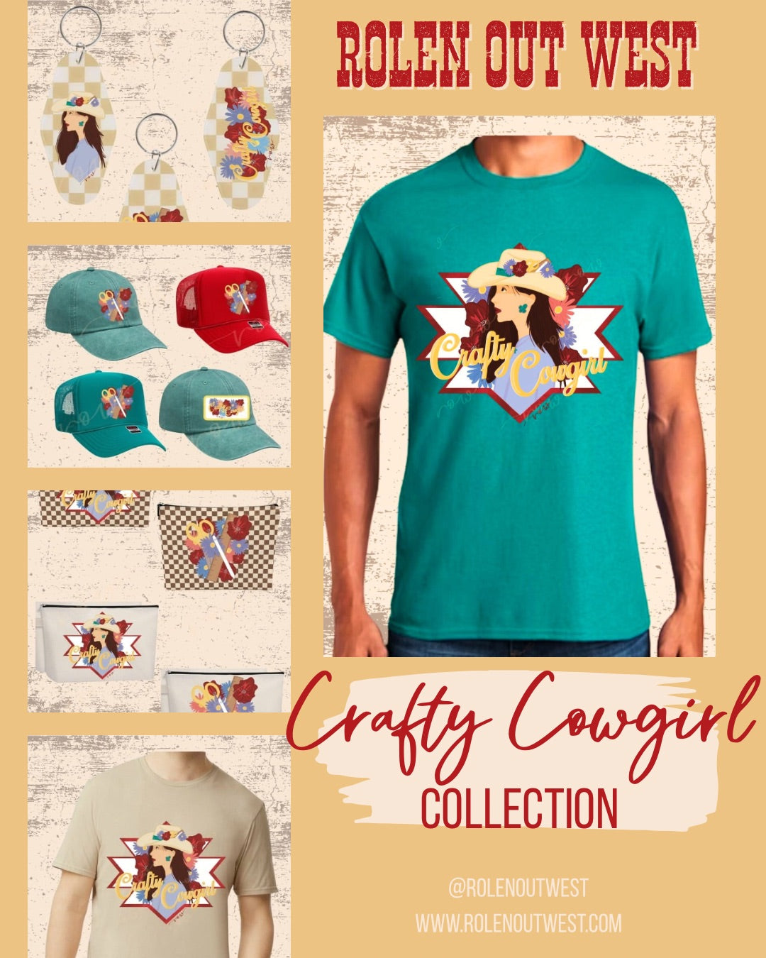 Crafty Cowgirl Tee