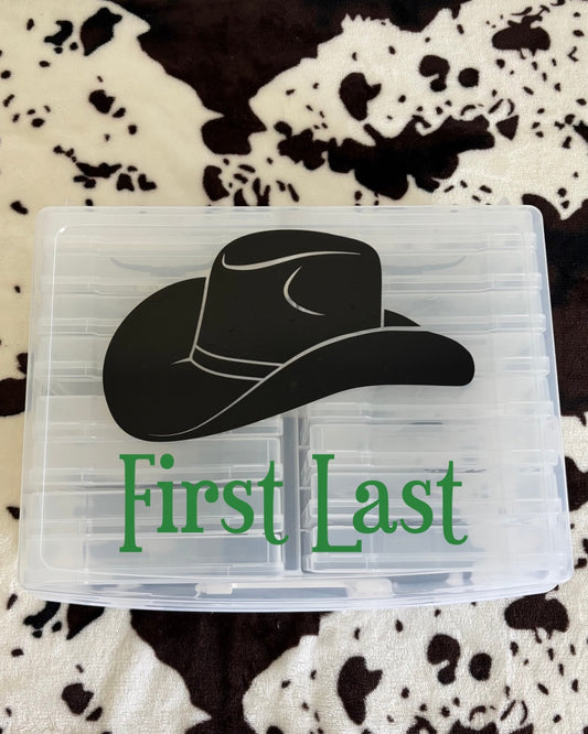 Cowboy Photo Storage Box