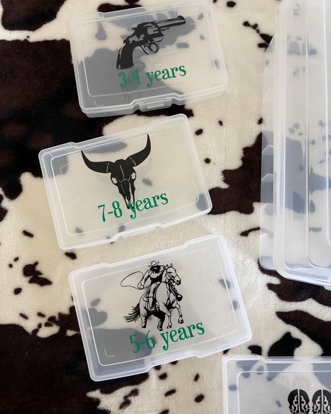 Cowboy Photo Storage Box