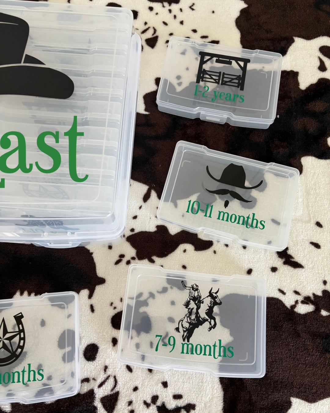 Cowboy Photo Storage Box