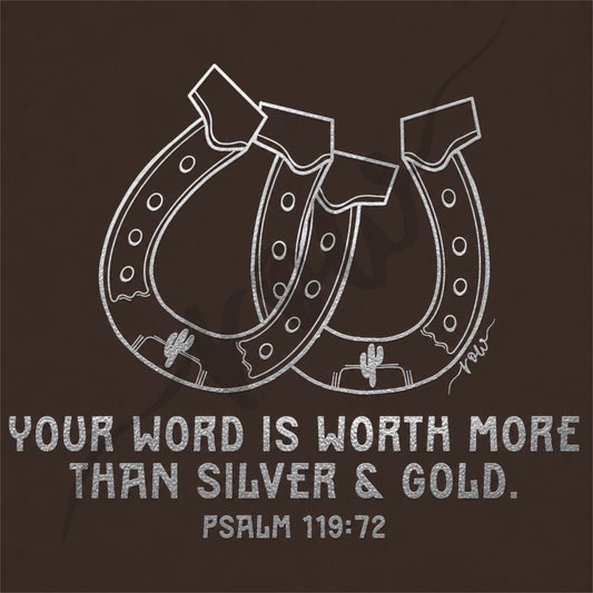 Gold & Silver Psalm 119 Tee