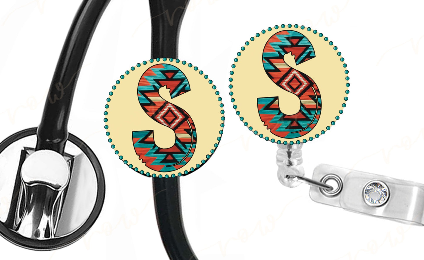 Western Stethoscope ID Tags & Badge Reels