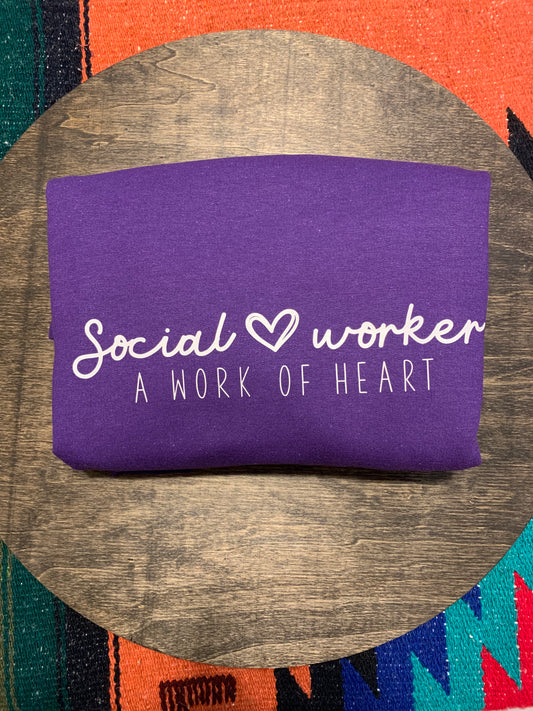 Social Worker Crewneck