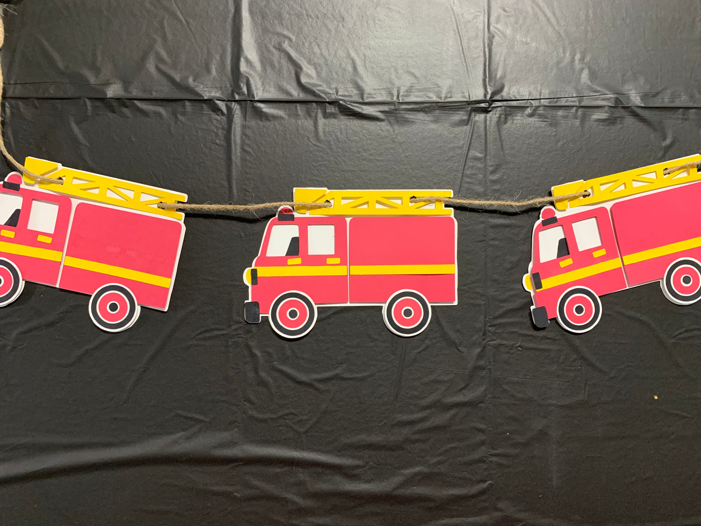 Fire Truck Garland