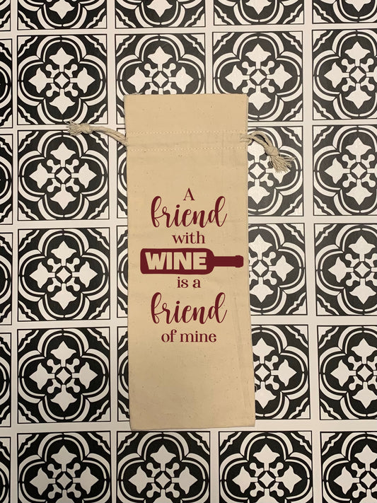 Canvas Wine Bags