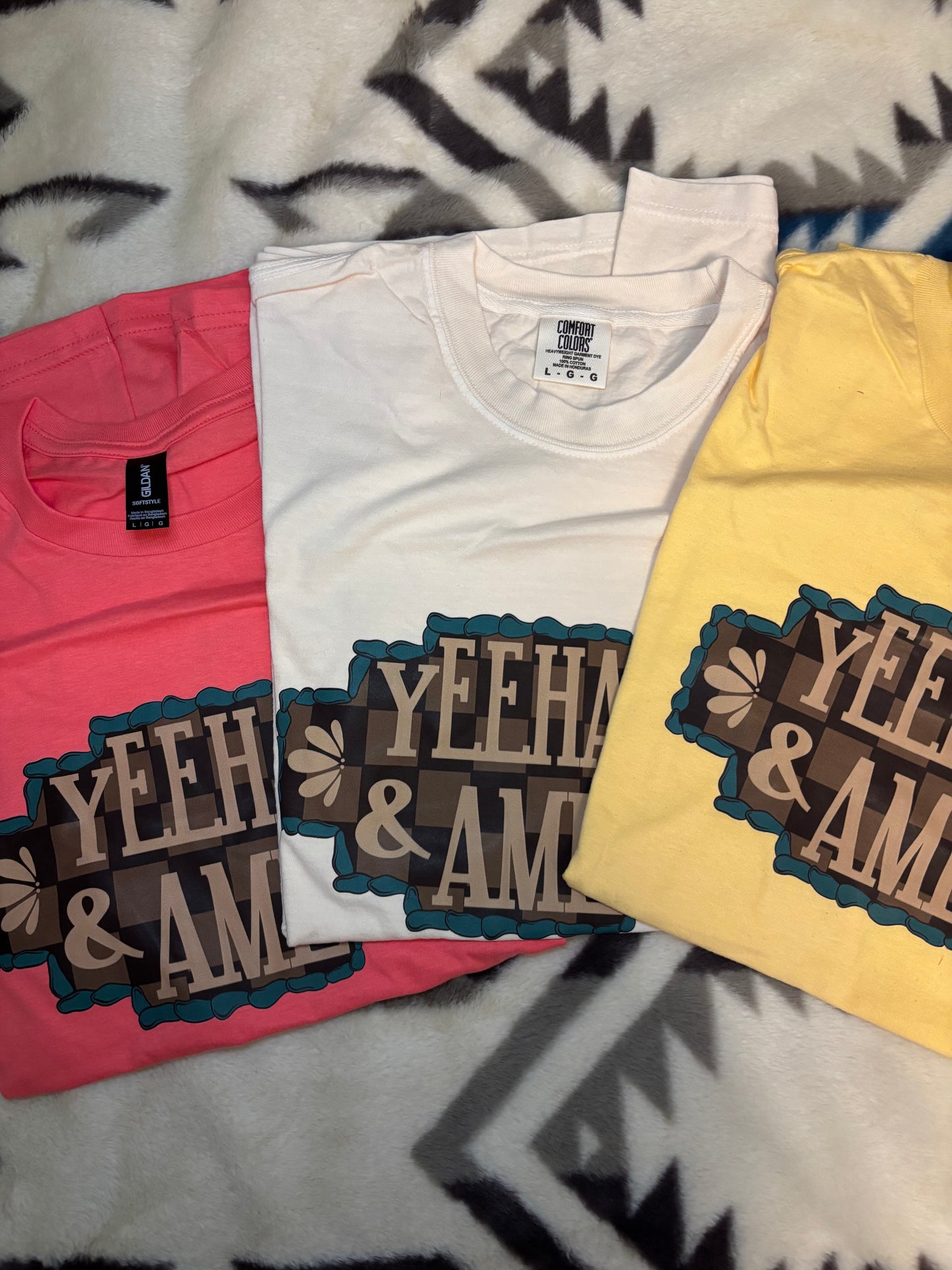 Yeehaw & Amen Tee