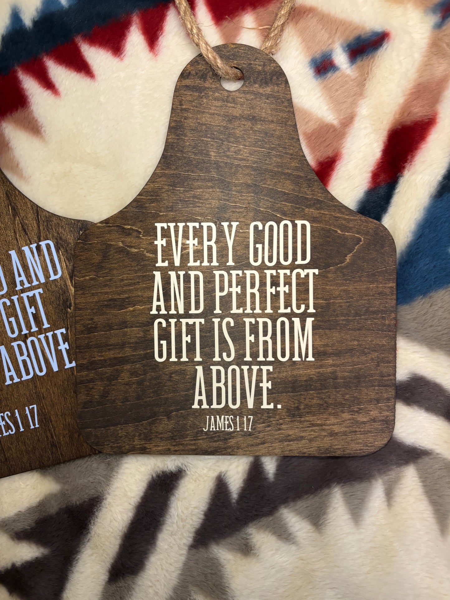 Cow Tag Door Hanger, Hospital Hanger