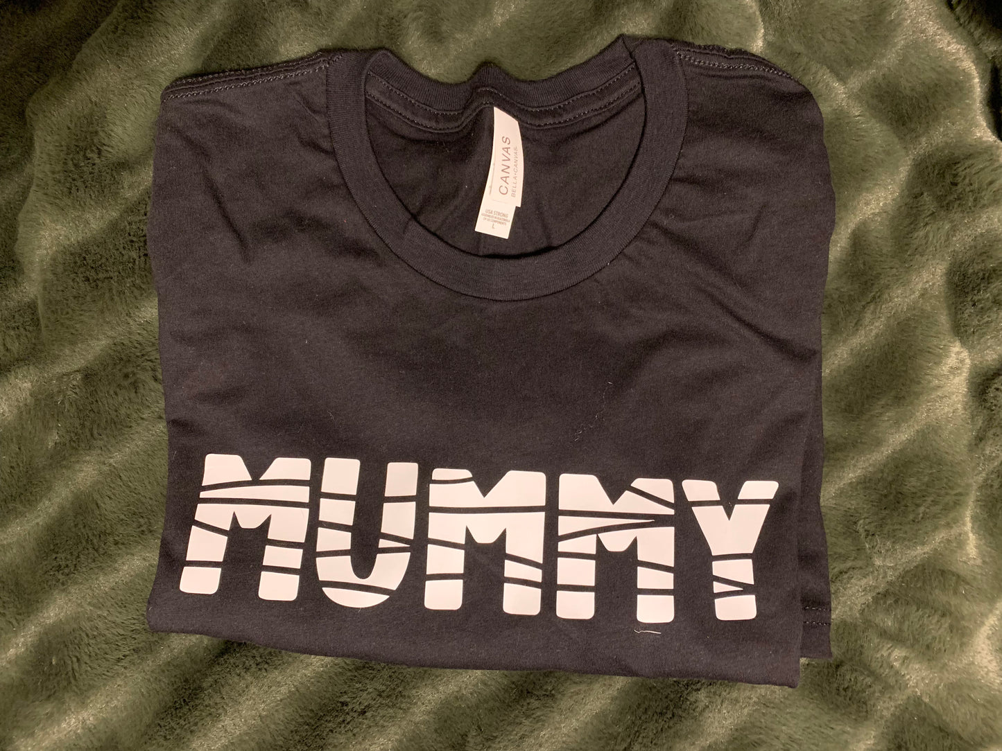 Mummy & Deady Halloween Tee Duo