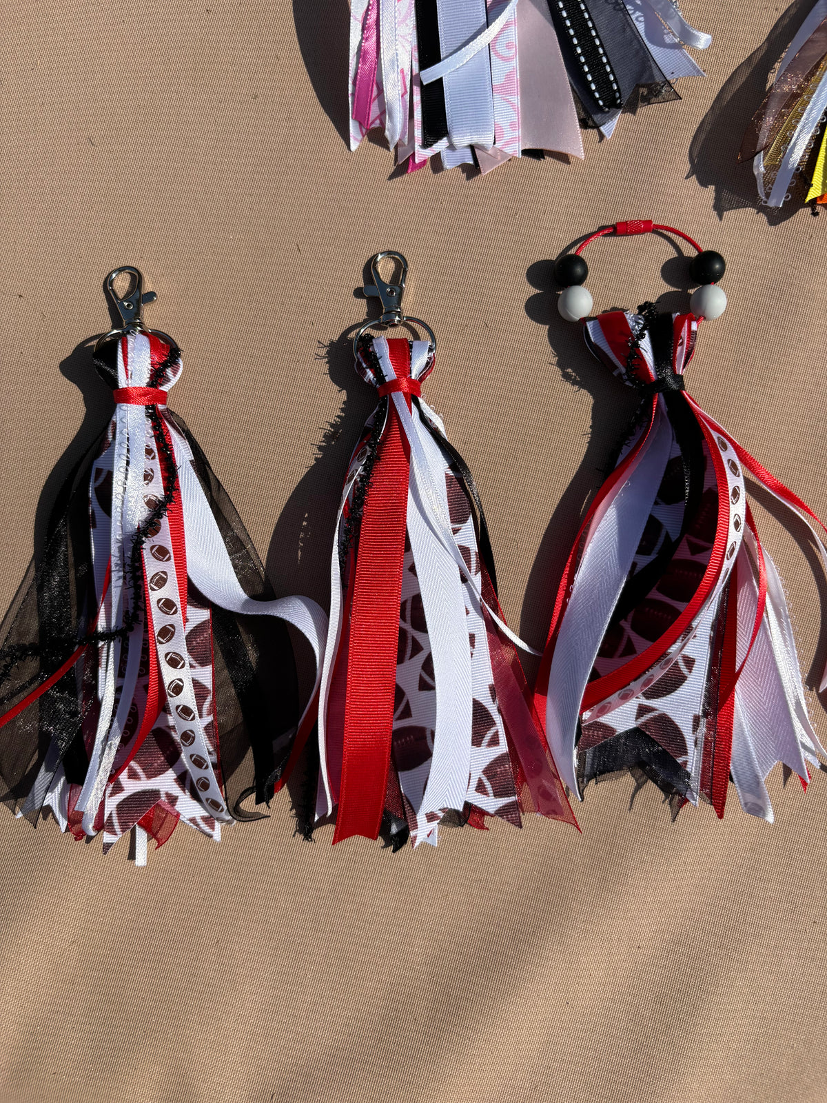 Sporty Ribbon Bag Charm