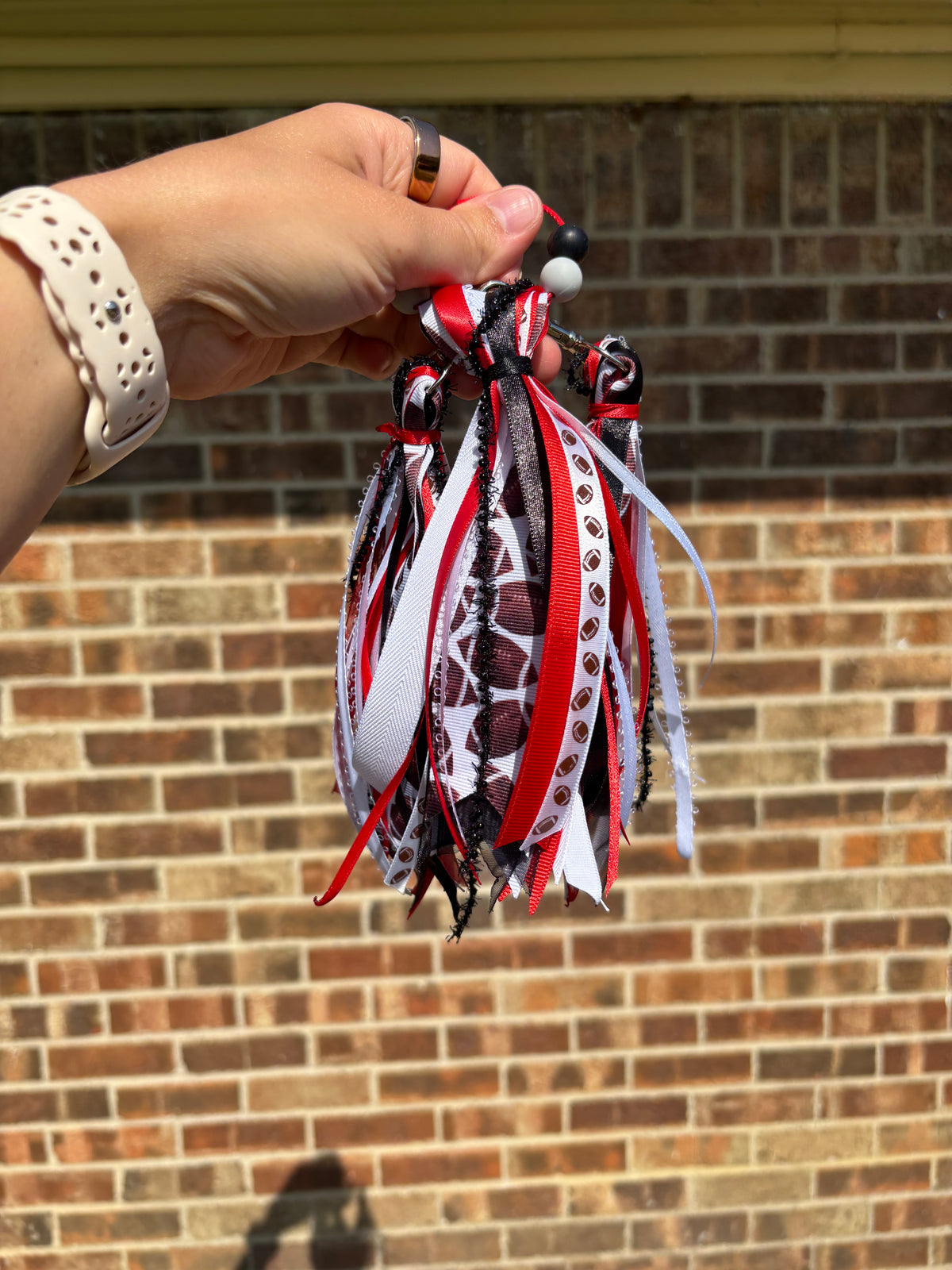 Sporty Ribbon Bag Charm
