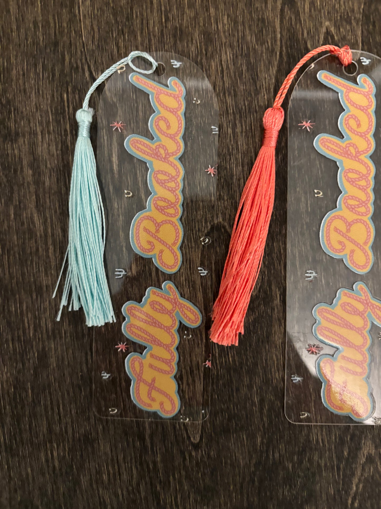 Western & Faith Acrylic Bookmarks