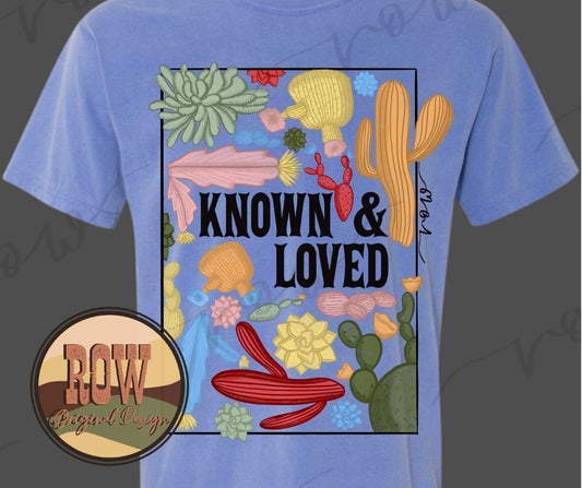 Known & Loved Cactus Tee