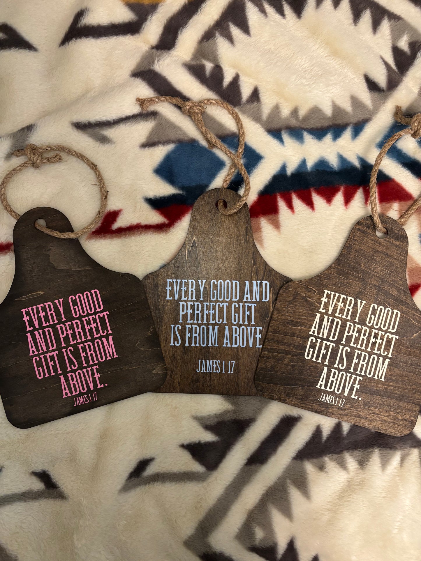 Cow Tag Door Hanger, Hospital Hanger