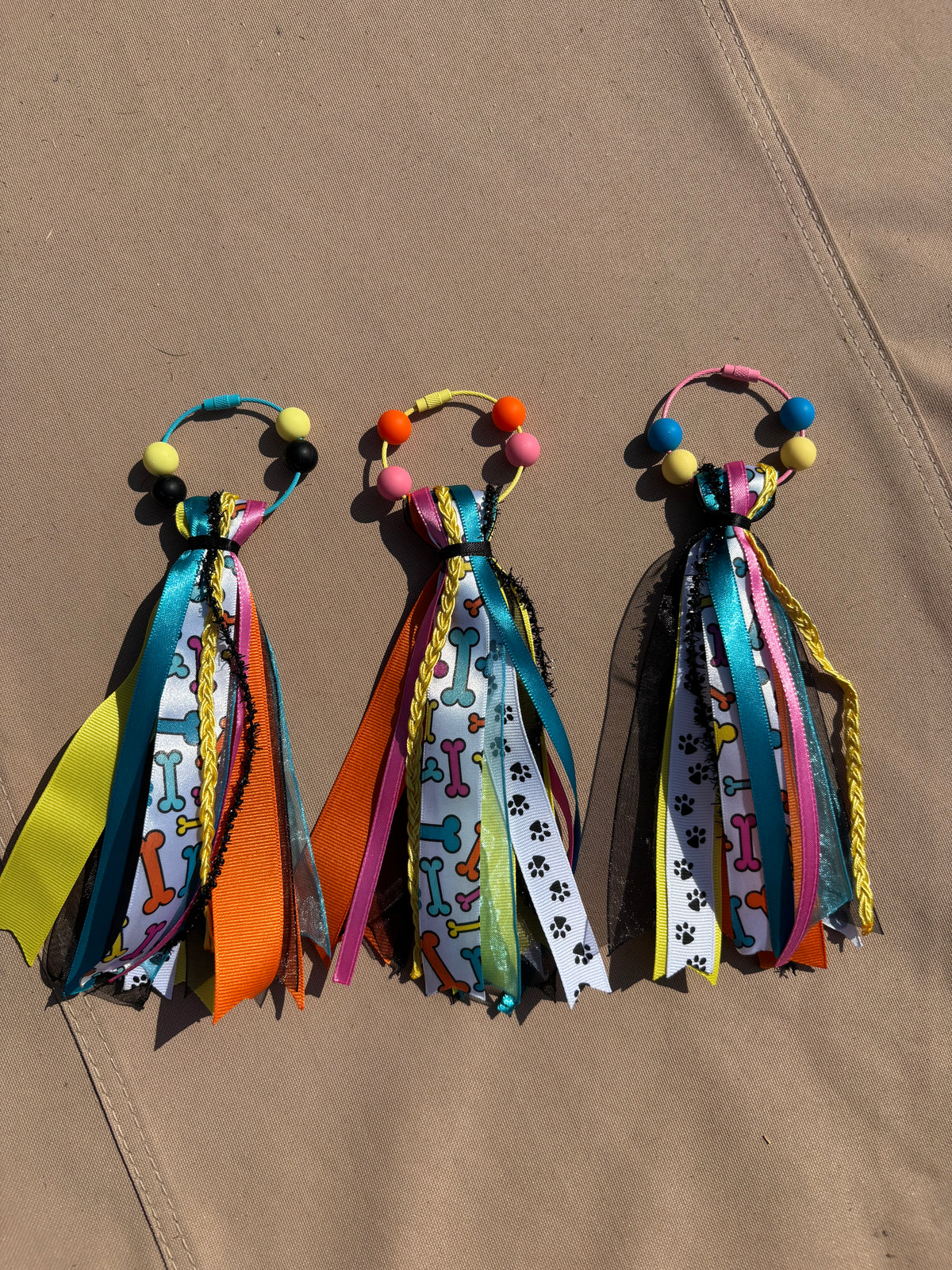 Dog Lover Ribbon Bag Charm