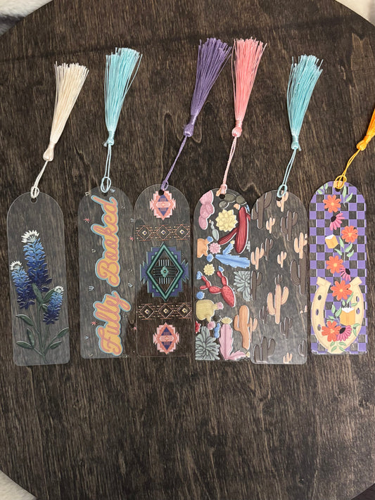 Western & Faith Acrylic Bookmarks