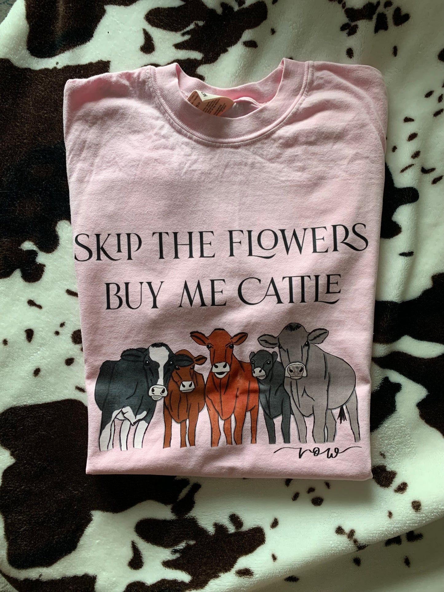 Skip the Flowers Tee