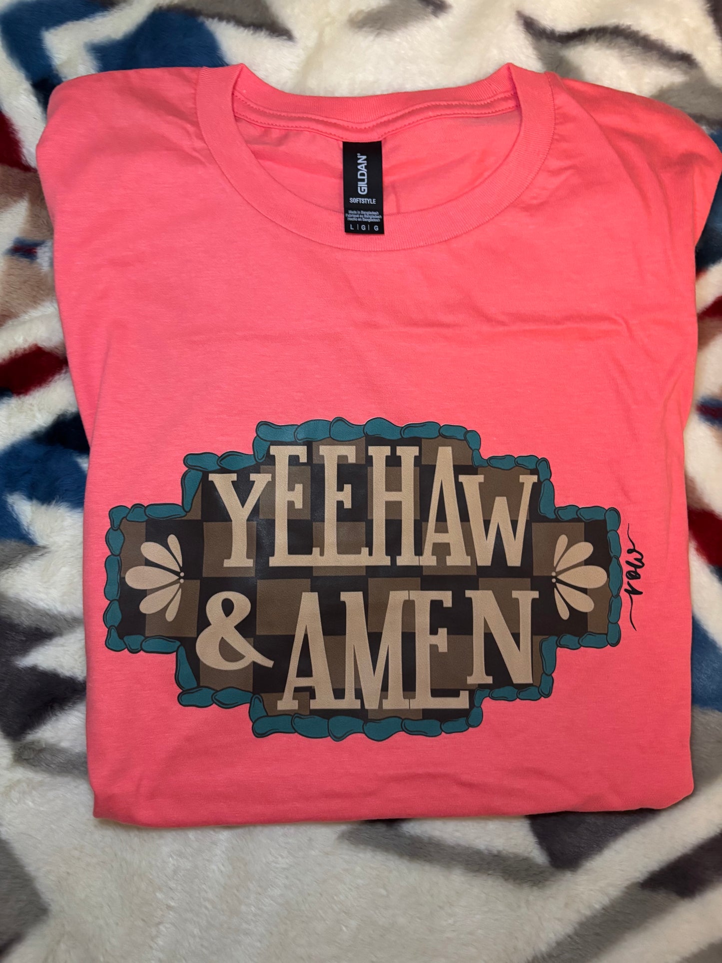 Yeehaw & Amen Tee