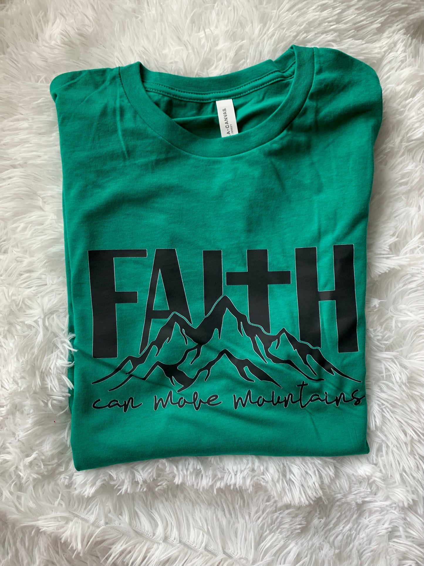 Faith Can Move Mountains Tee