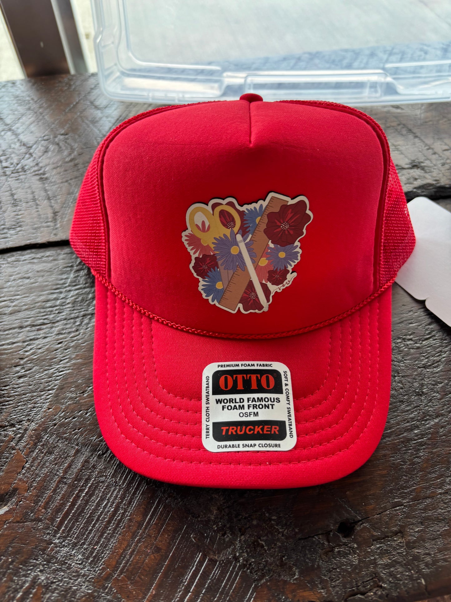 Crafty Cowgirl Leather Patch Hats