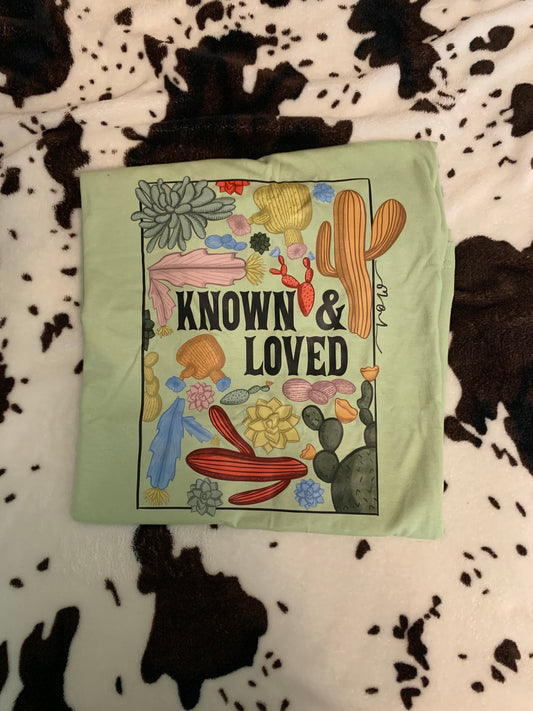 Known & Loved Cactus Tee