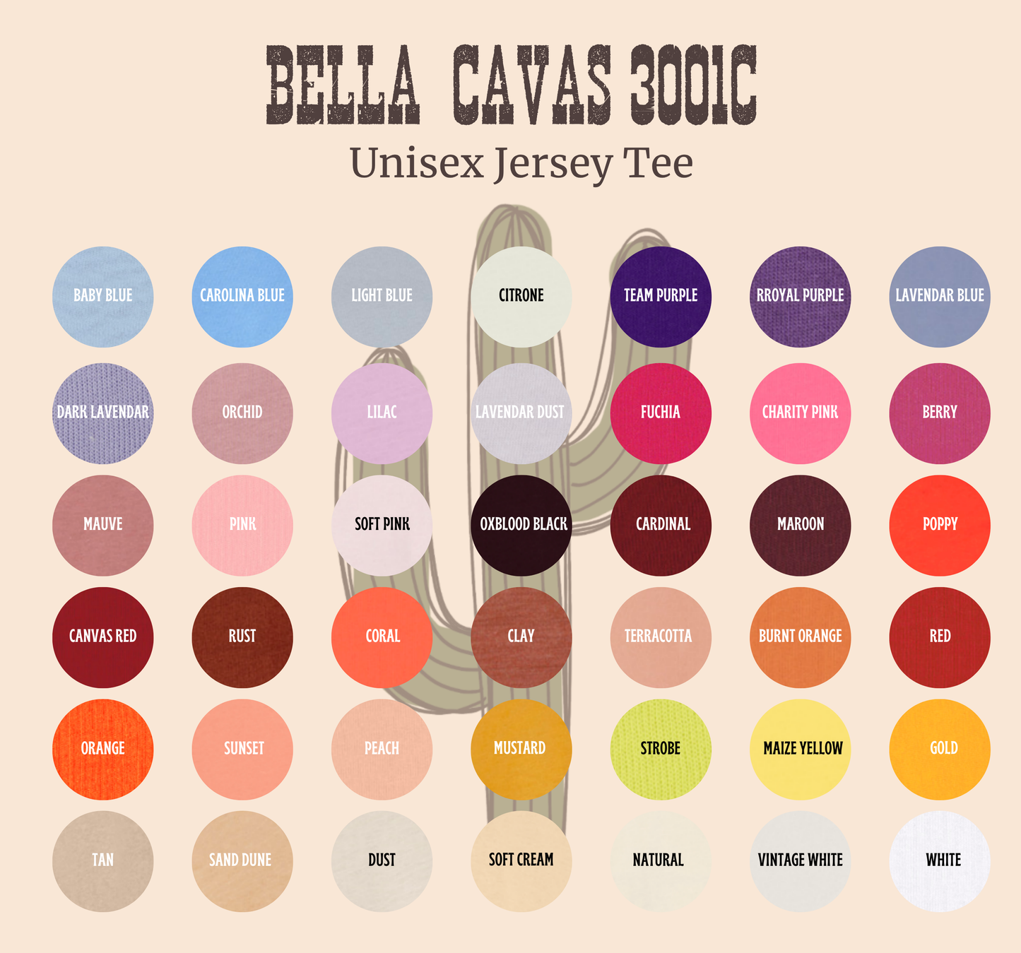 Custom Bella Canvas Unisex Jersey Tee