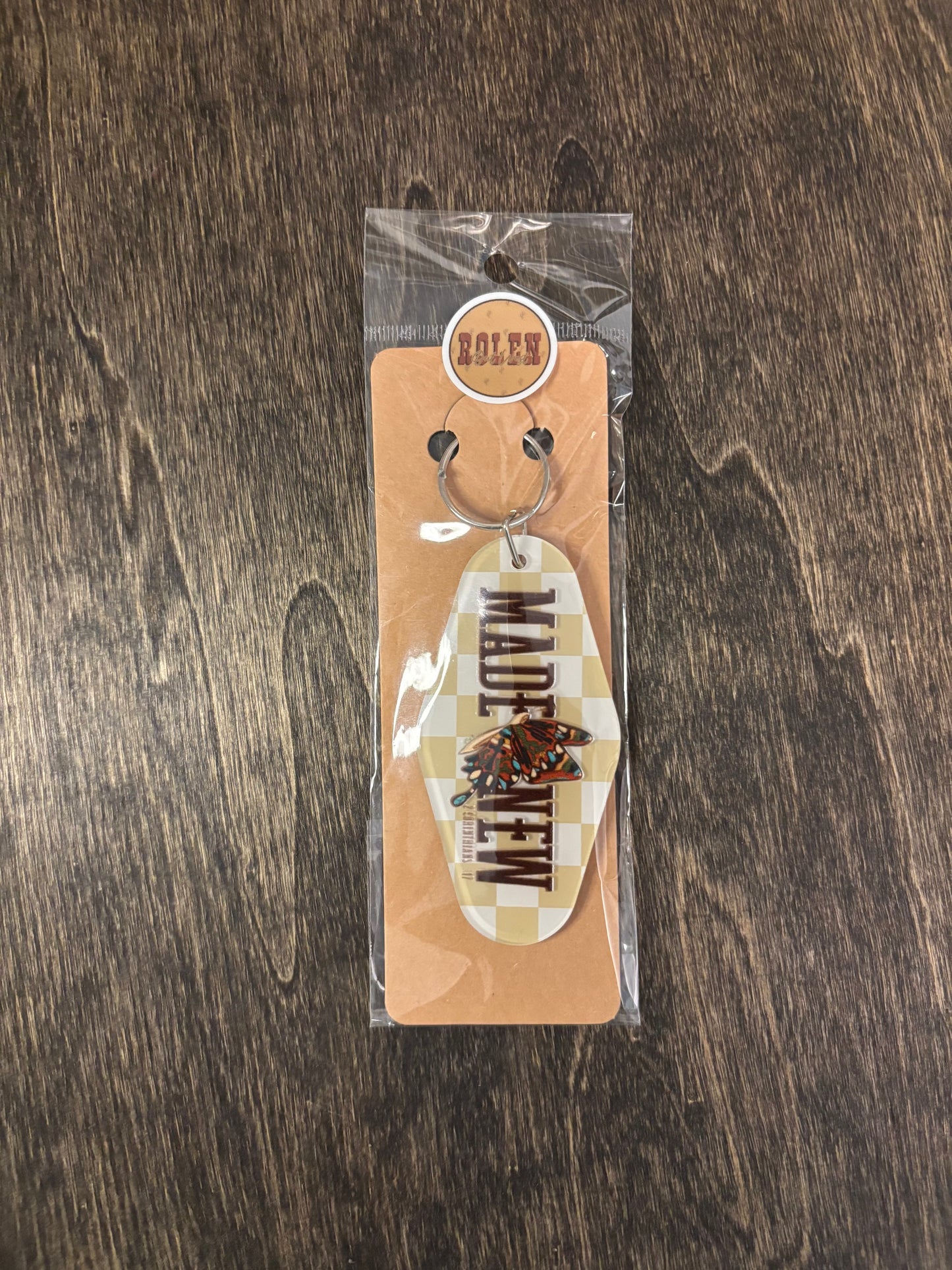 Made New Butterfly Motel Keychains