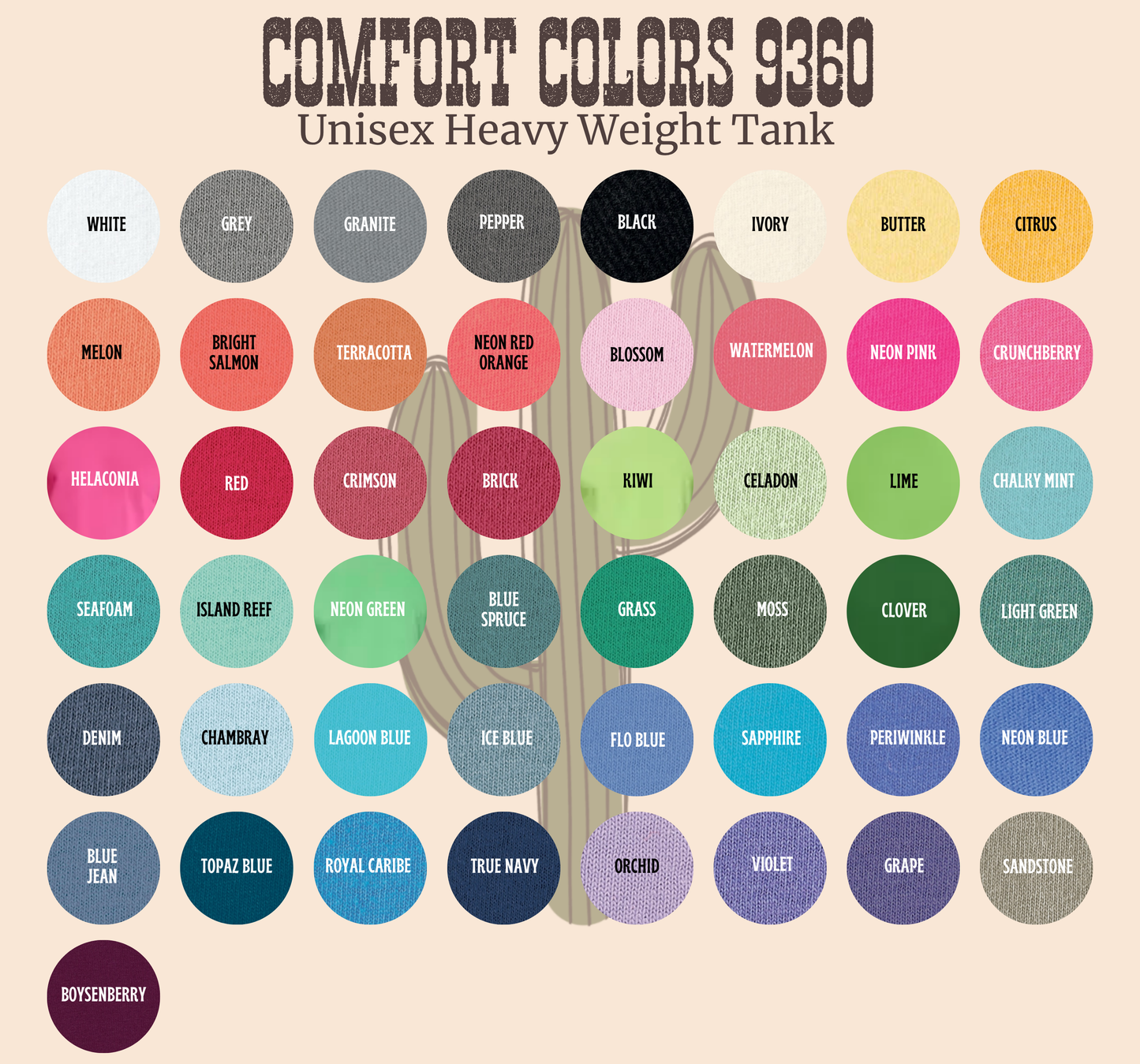 Custom Comfort Colors Tank
