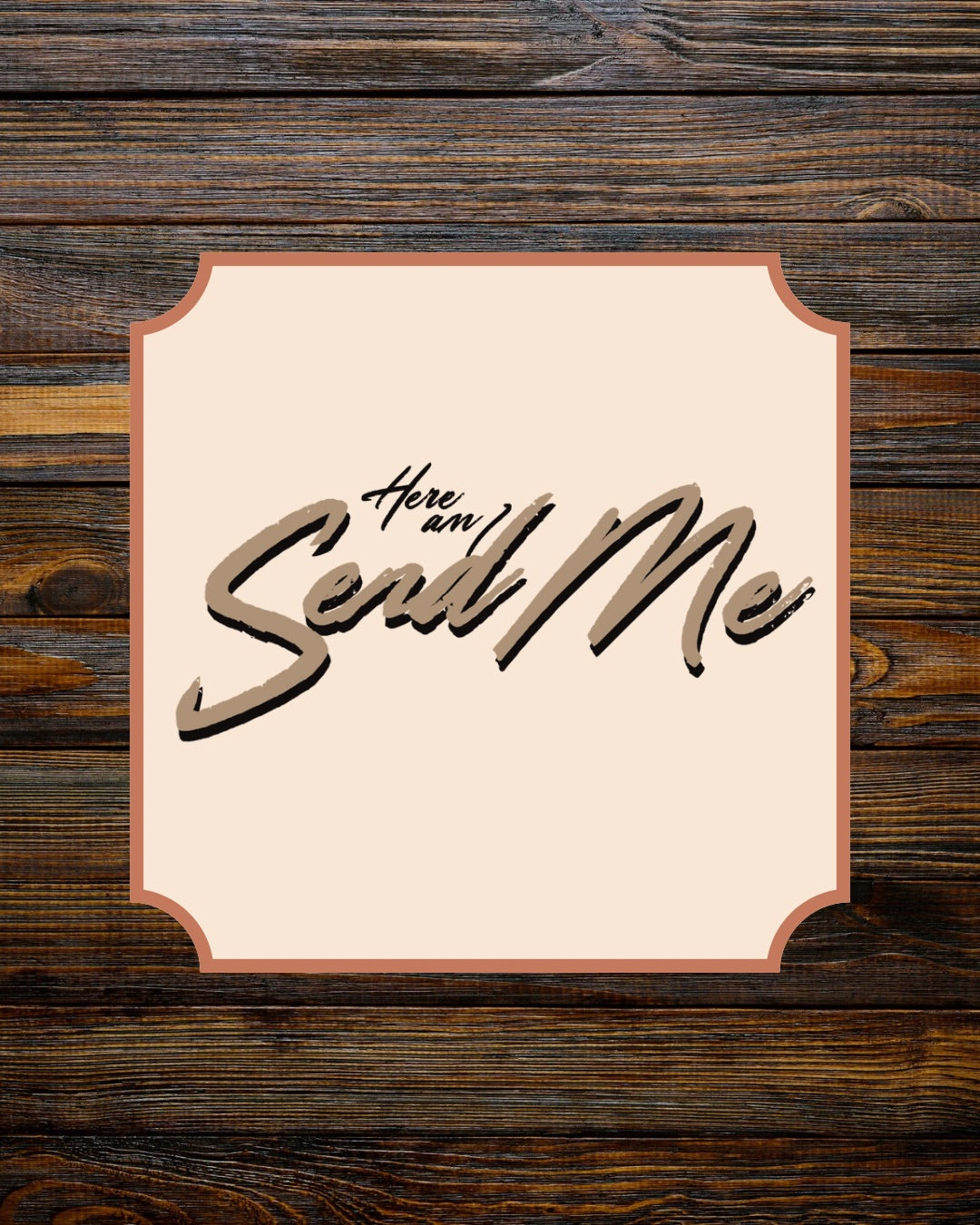 Send Me, Isaiah 6:8 Zipper Pouches