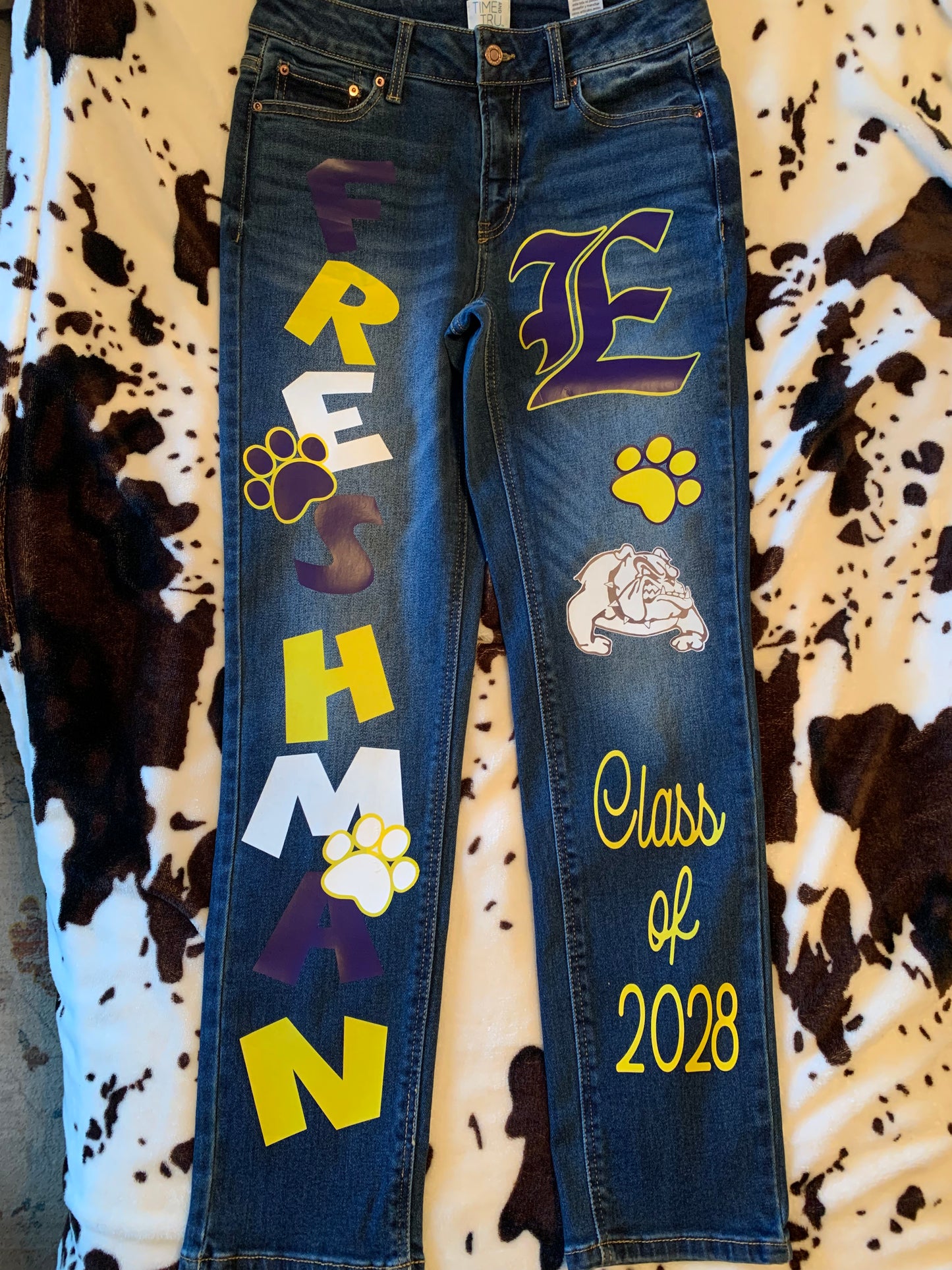 Custom Homecoming Jeans