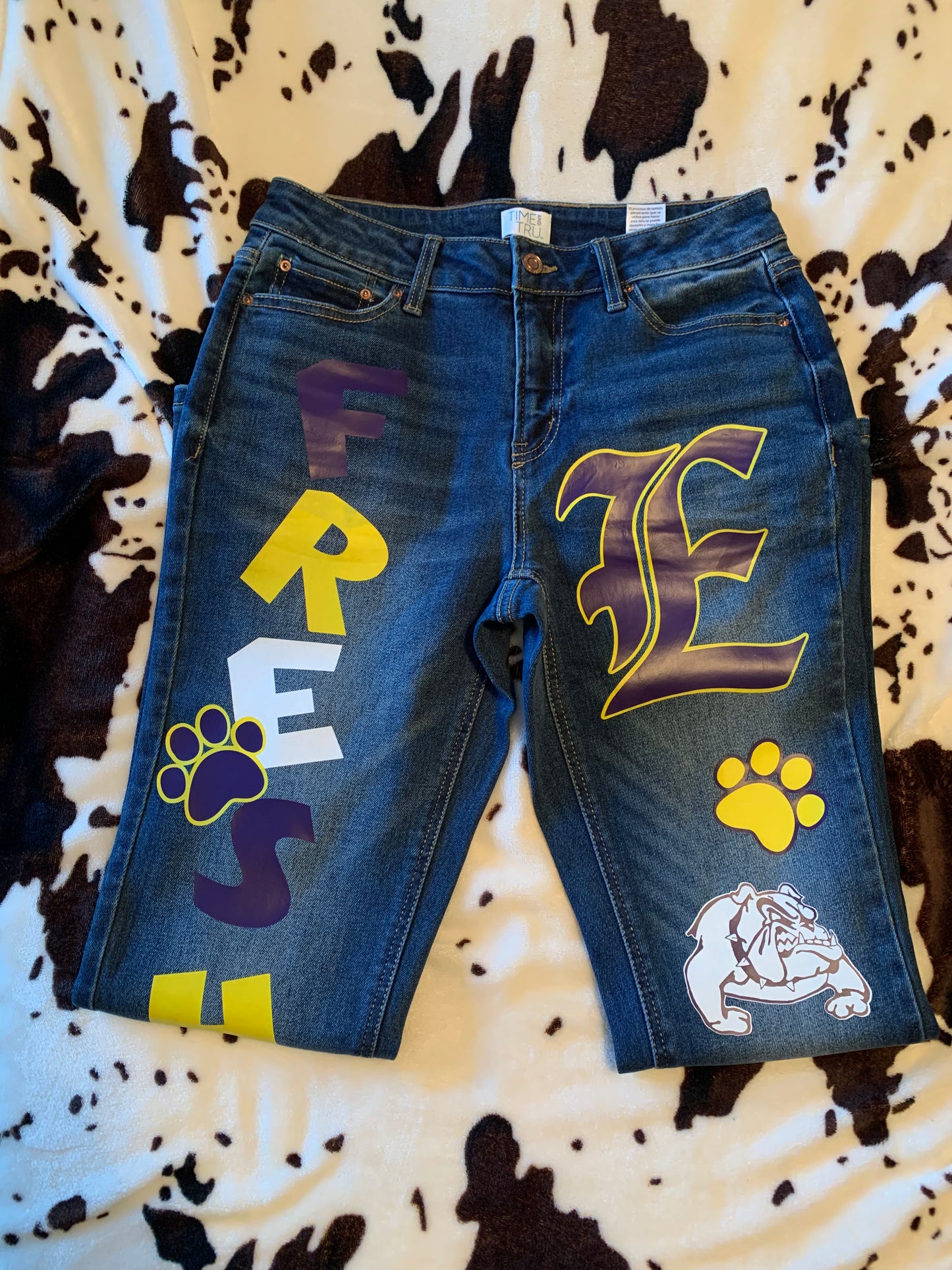 Custom Homecoming Jeans