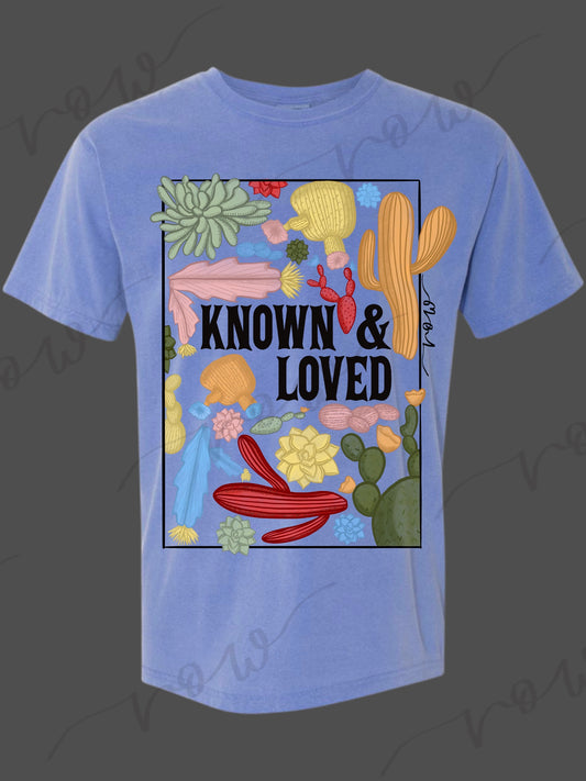 Known & Loved Cactus Tee
