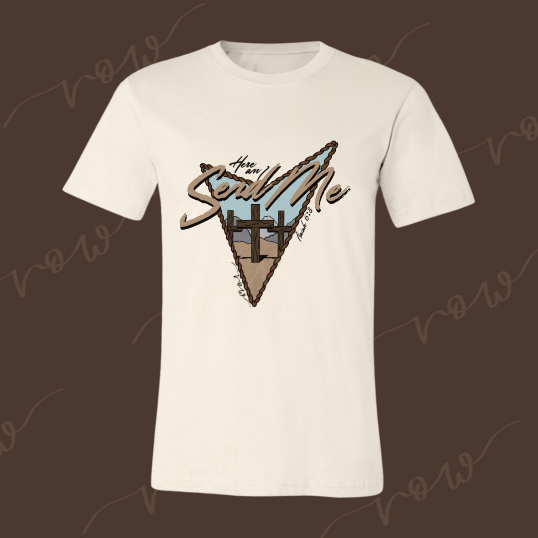 Send Me Colored Tee, Isaiah 6:8