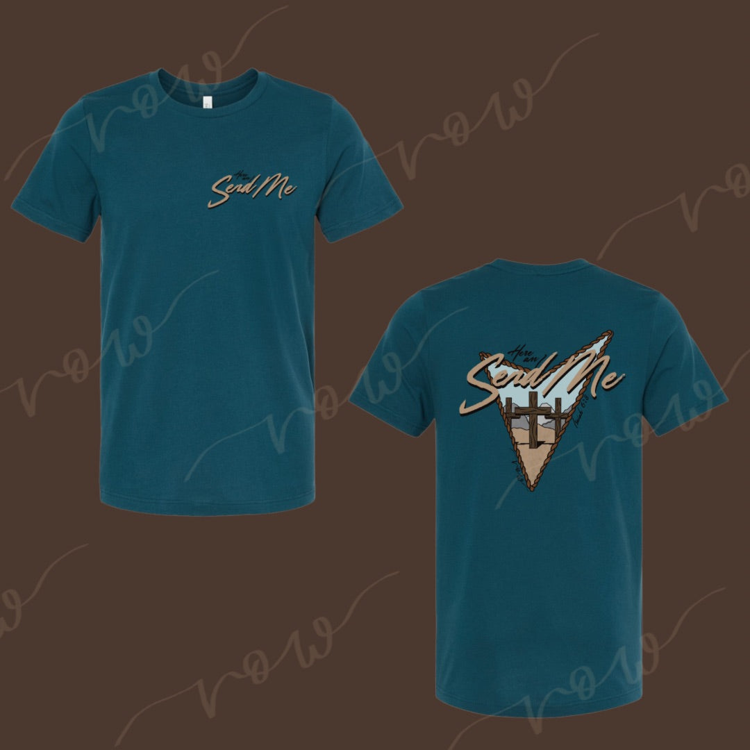 Send Me Colored Tee, Isaiah 6:8