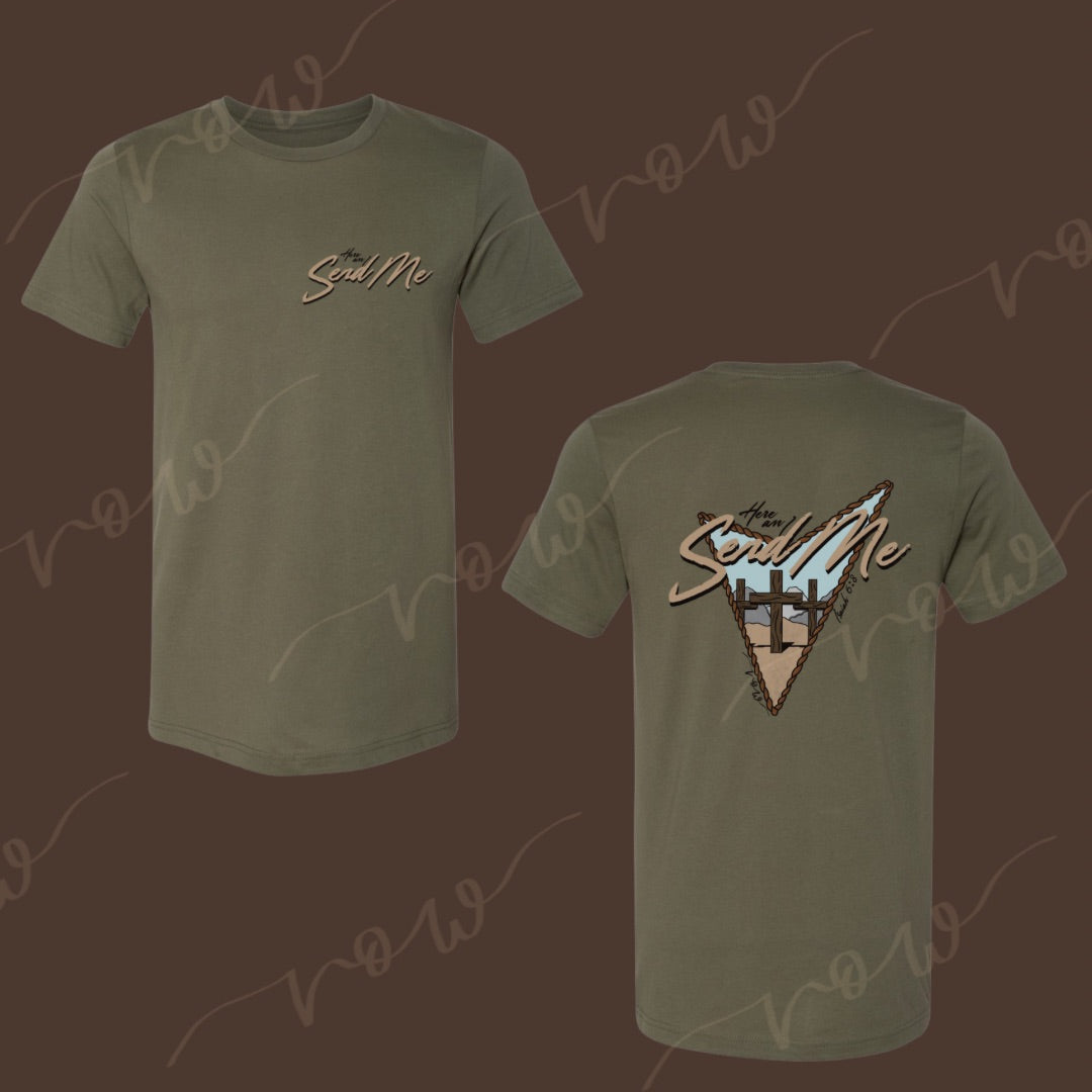 Send Me Colored Tee, Isaiah 6:8