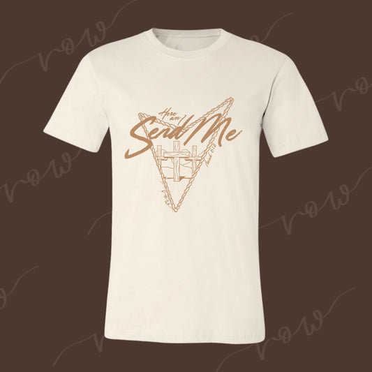 Send Me Tee Outline, Isaiah 6:8