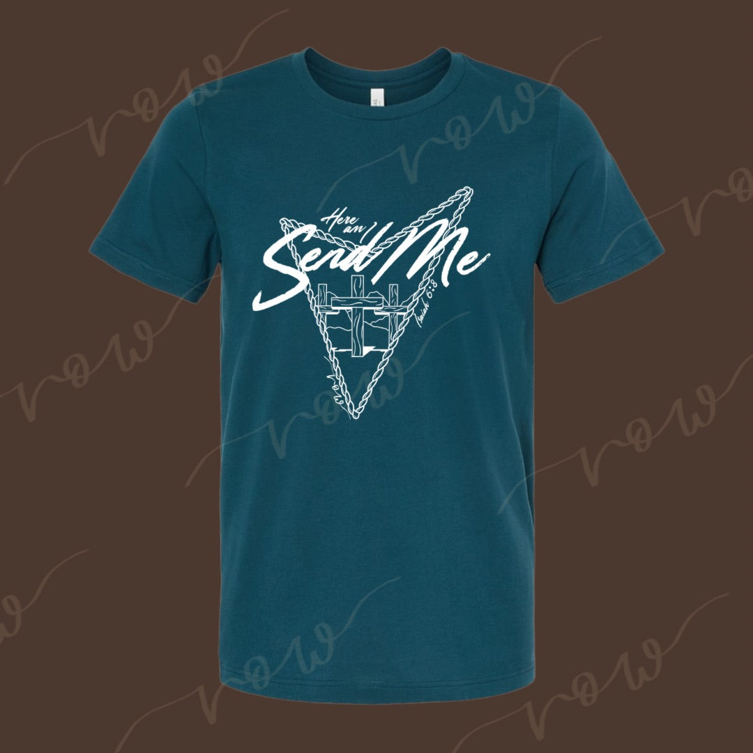 Send Me Tee Outline, Isaiah 6:8