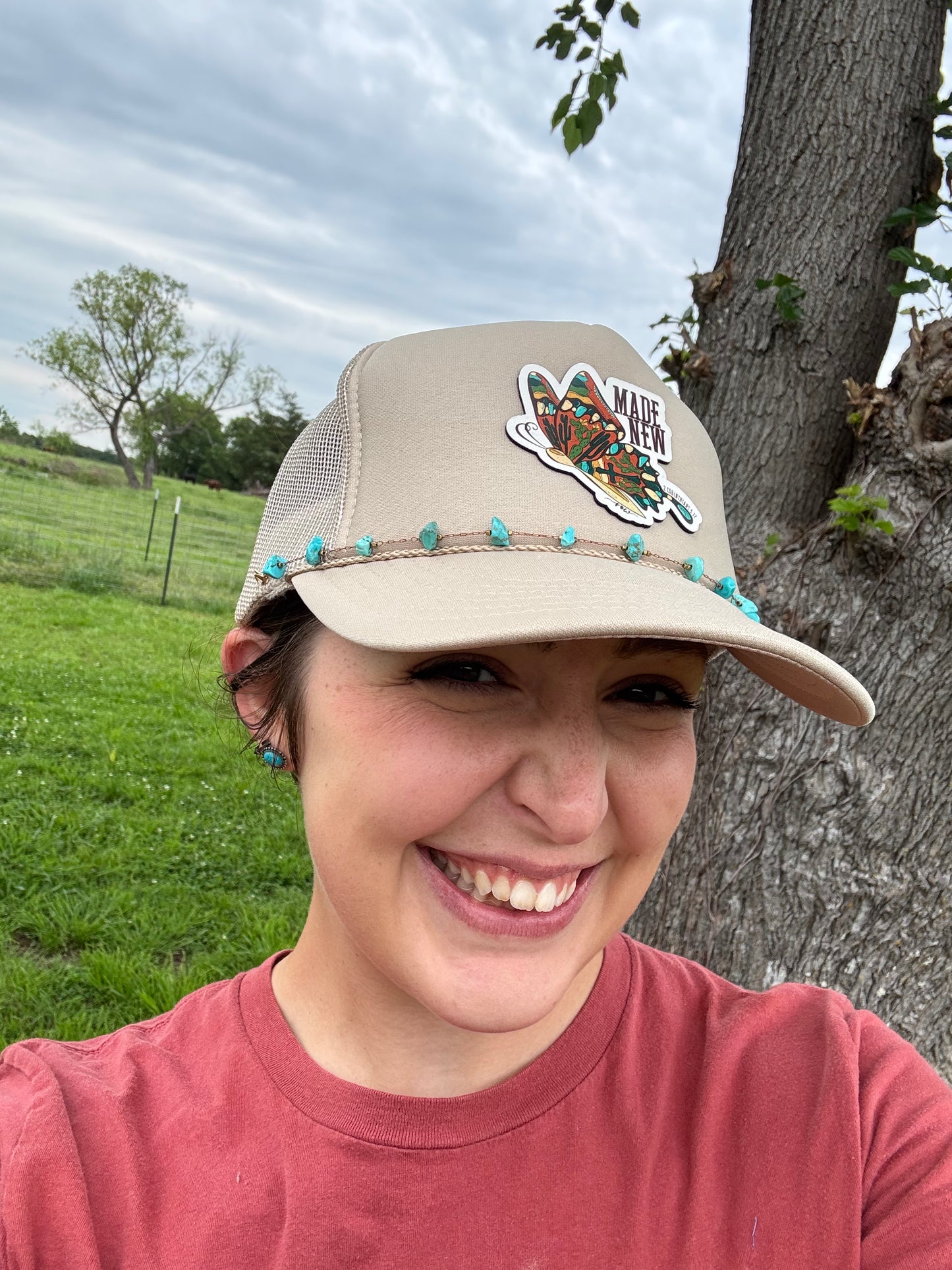Made New BF2 Leather Patch Hat