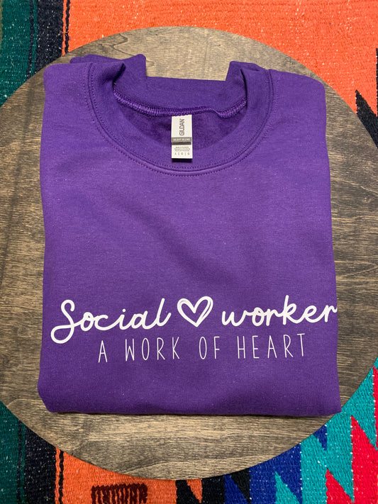 Social Worker Crewneck