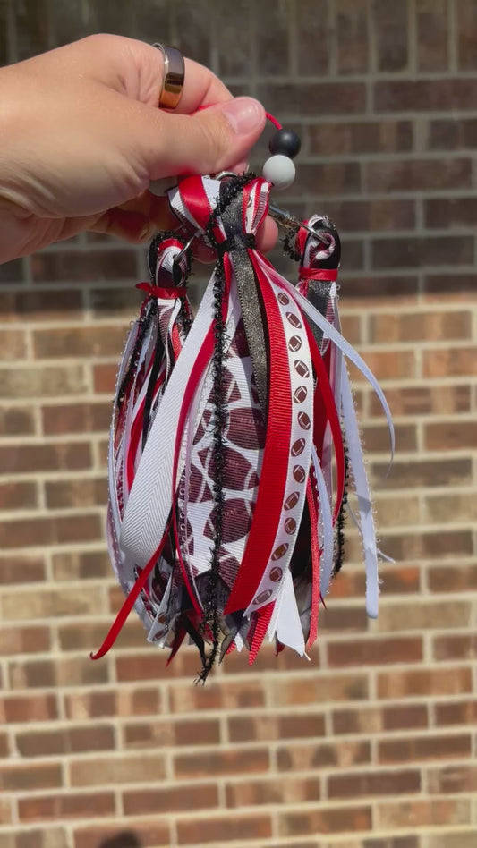 Sporty Ribbon Bag Charm