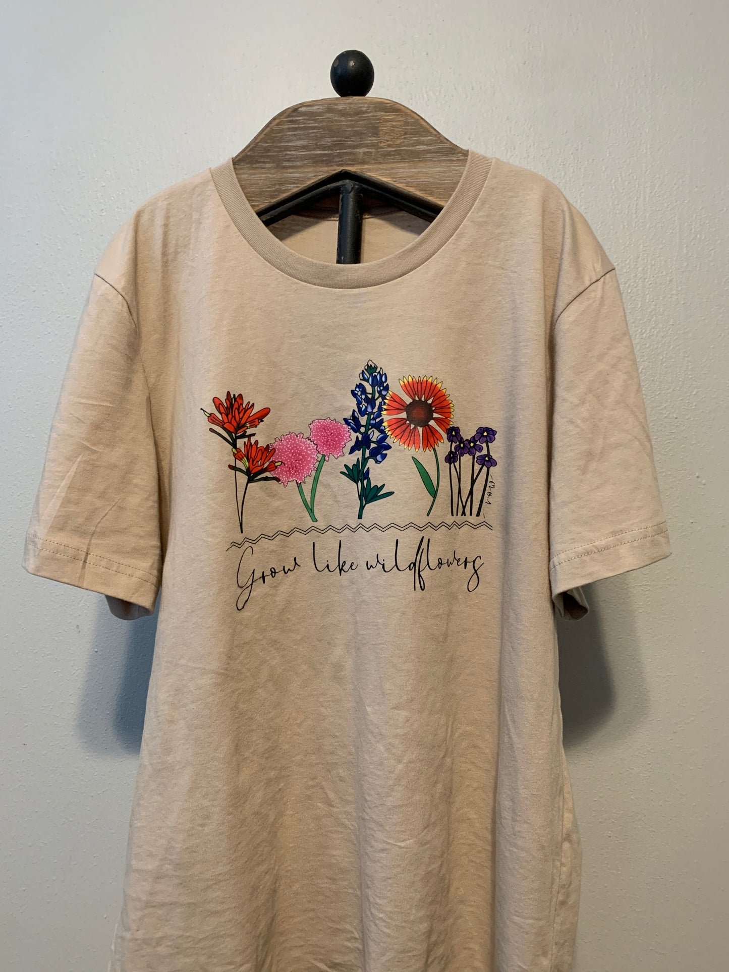 Grow Like Texas Wildflowers Tee