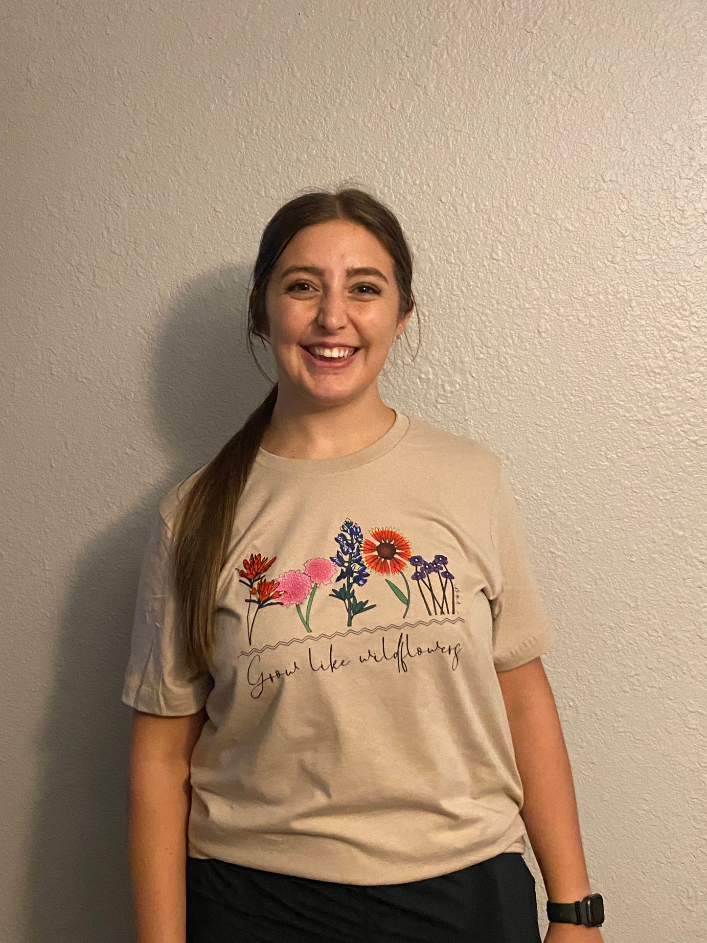 Grow Like Texas Wildflowers Tee